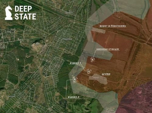 Росіяни створили нову "гарячу точку" на східному фронті: DeepState визначив, яке місто під загрозою